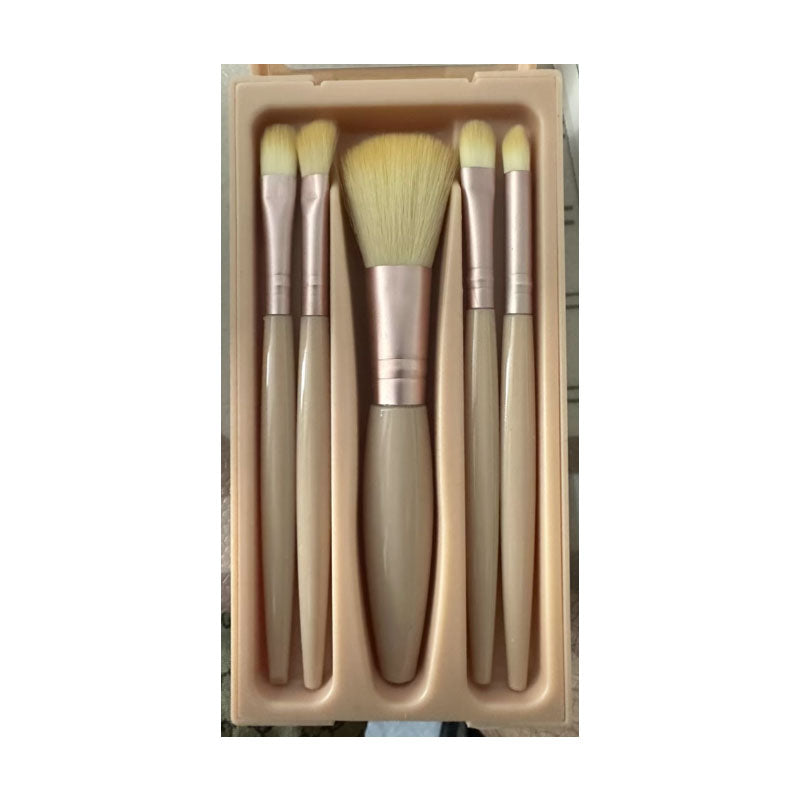 Blue 5 mini Makeup Brushes Travel Set